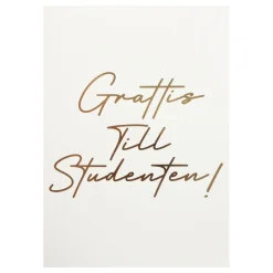 Stort Kort Gratulerer Med Studenten