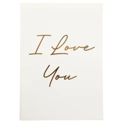 Stort Kort I Love You
