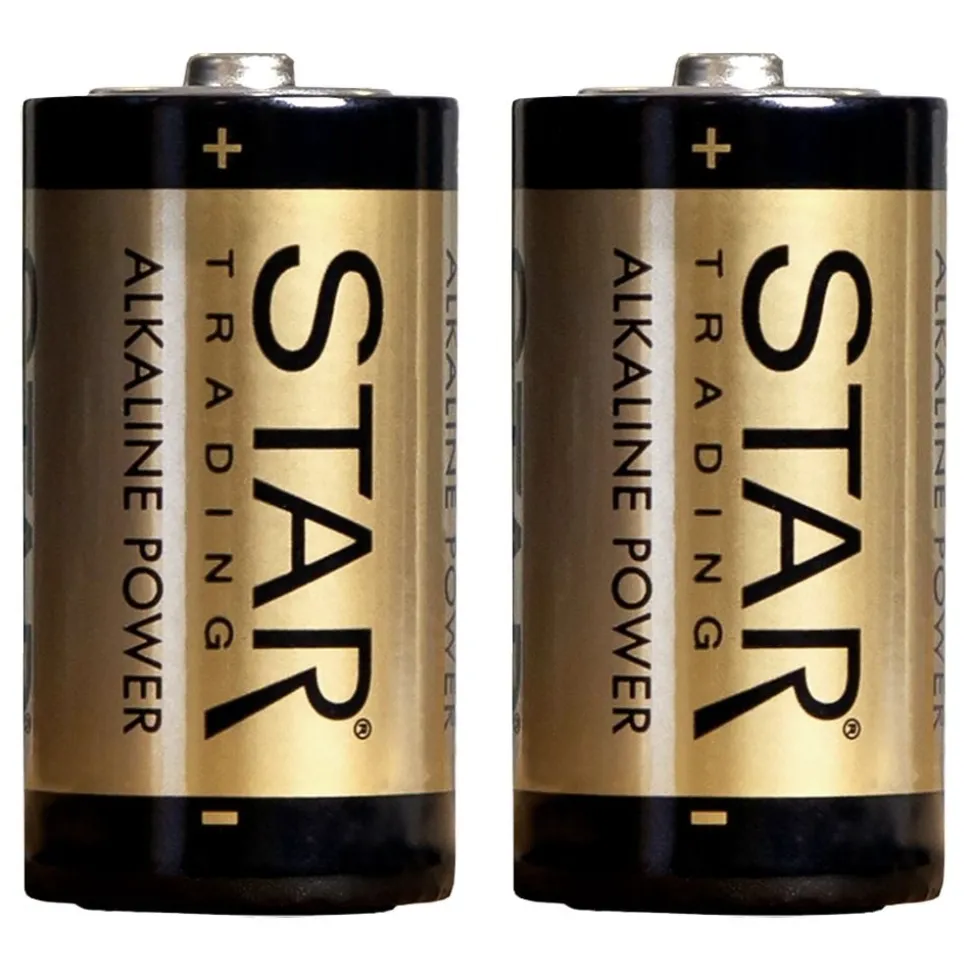 ST Power Alkaline C-batterier