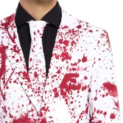 Suitmeister Bloody Suit Hvit Dress