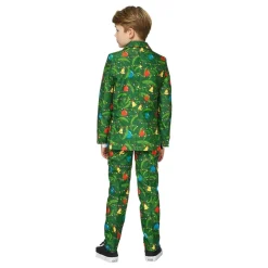 Suitmeister Boys Christmas Green Tree Light Up Dress