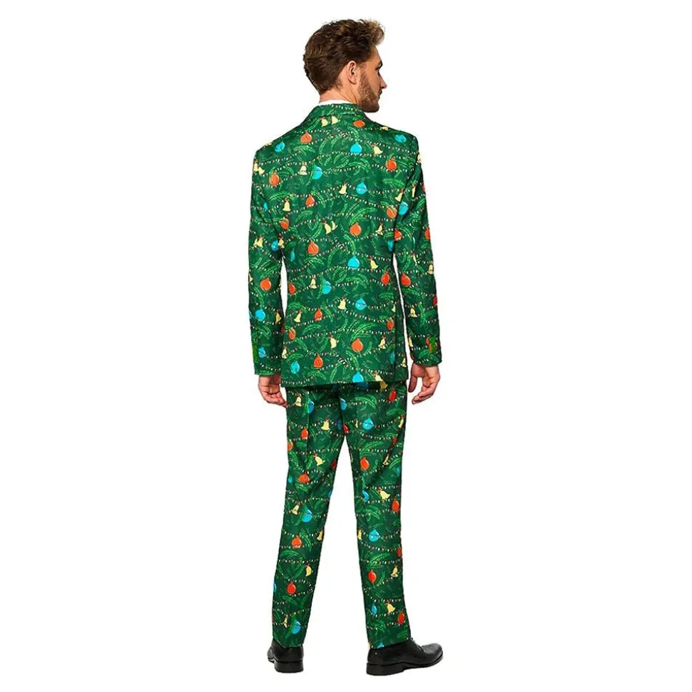 Suitmeister Christmas Green Tree Light Up Dress
