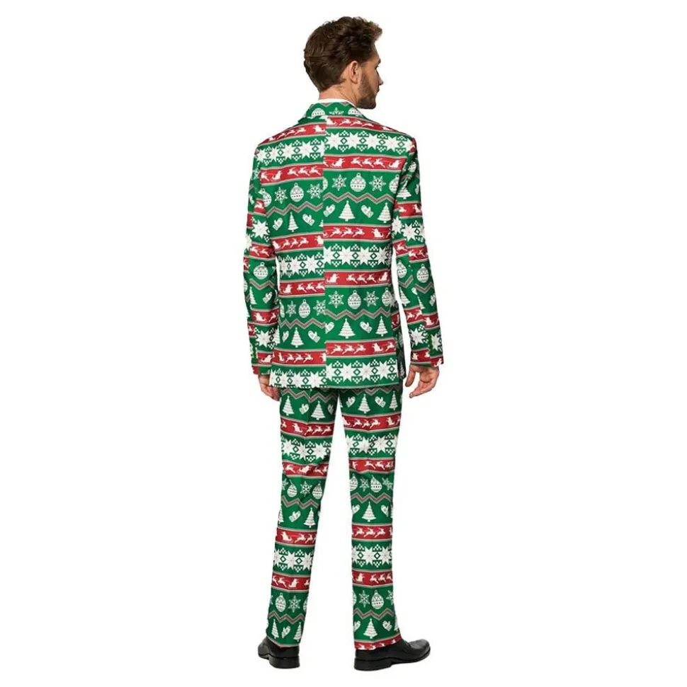Suitmeister Christmas Green Nordic Dress
