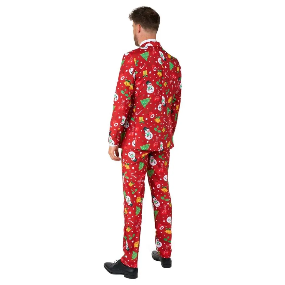 Suitmeister Christmas Red Icons Light Up Dress