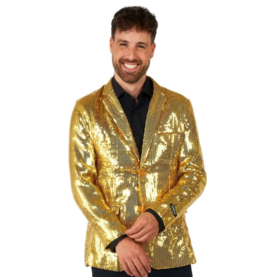 Suitmeister Paljettjakke Gold