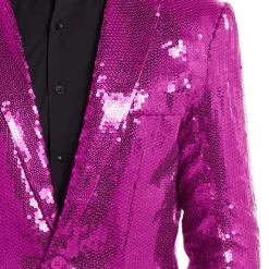 Suitmeister Paljettjakke Rosa