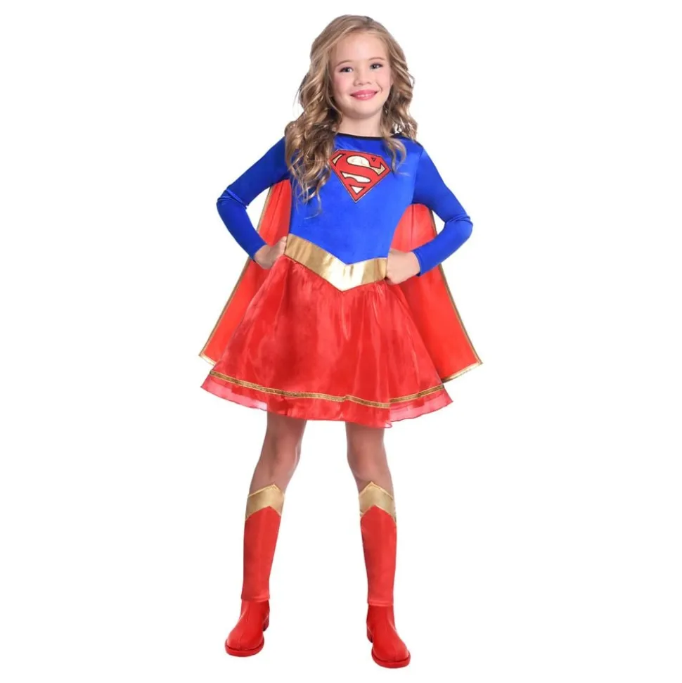 Supergirl Klassisk Barn Kostyme