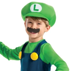 Super Mario Luigi Barn Kostyme