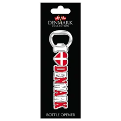 Suvenir Flaskeåpner Magnet Denmark