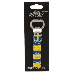 Suvenir Flaskeåpner Magnet Sweden
