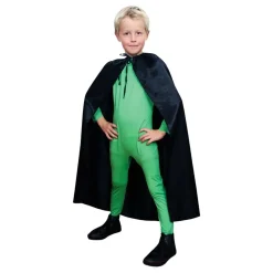 Svart Cape for Barn