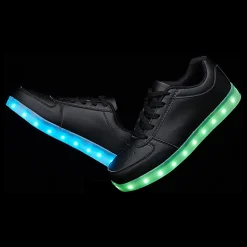 Svarte LED Sko