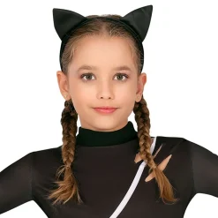 Svart Katt Barn Kostyme
