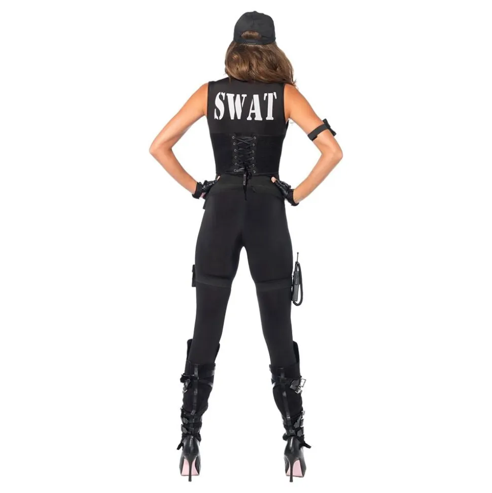S.W.A.T. Dame Deluxe Kostyme