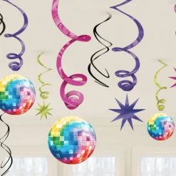 Swirls Disco Hengende Dekorasjon