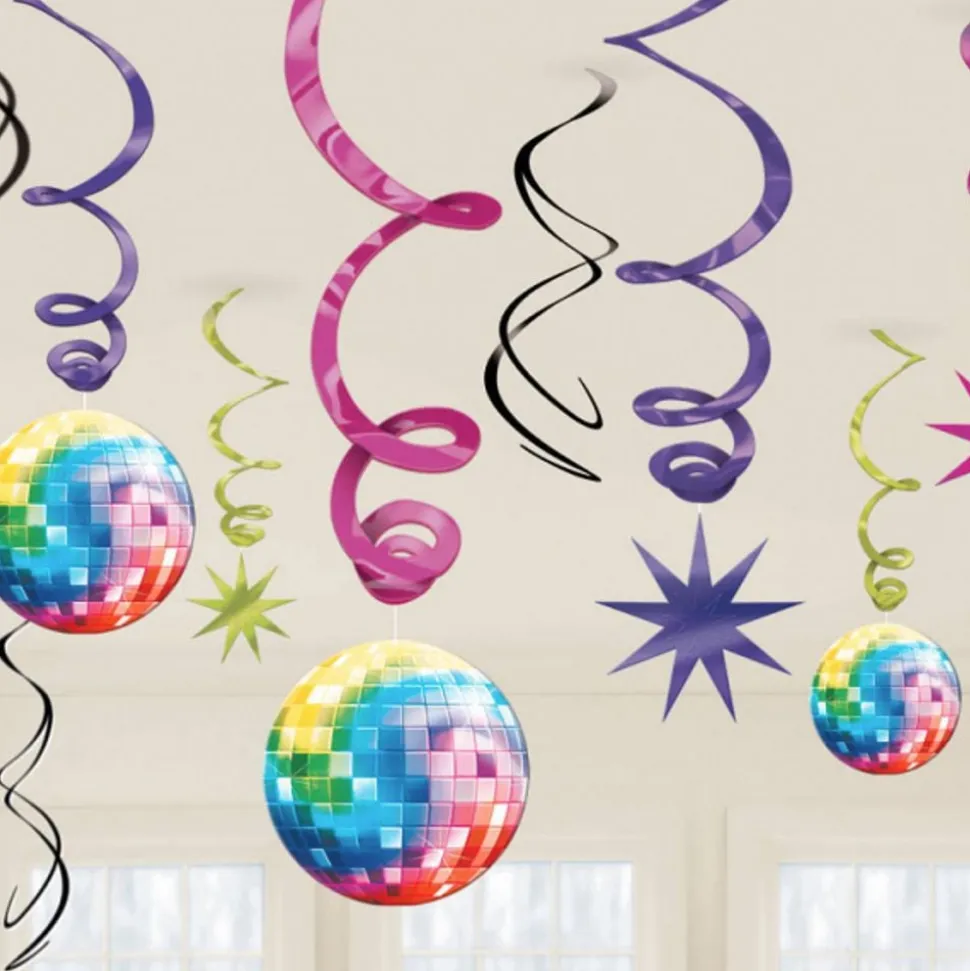 Swirls Disco Hengende Dekorasjon