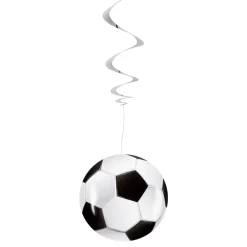 Swirls Football Takdekorasjon