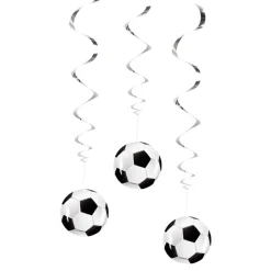 Swirls Football Takdekorasjon