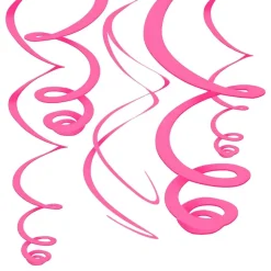 Swirls Rosa Hengende Dekorasjon