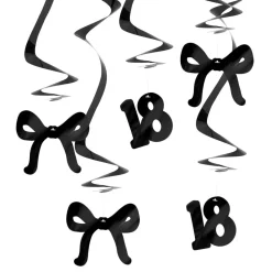 Swirls Tall 18 Svart