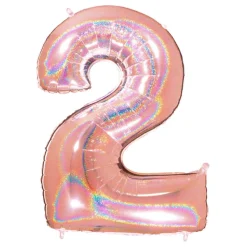 Tallballong Glitter Roségull