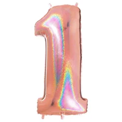 Tallballong Glitter Roségull