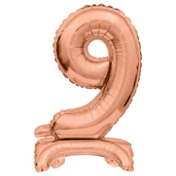 Tallballong Mini på Stativ Roségull