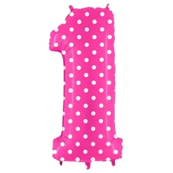 Tallballong Rosa Prikkete
