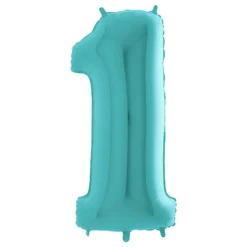 Tallballong Turkis Pastell