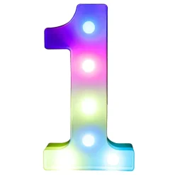Tall RGB med LED-belysning
