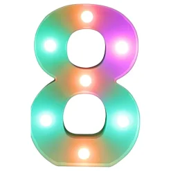 Tall RGB med LED-belysning