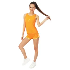 80-talls Aerobics Orange Kostyme