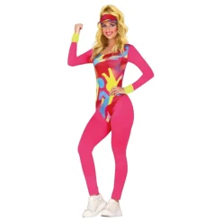 80-talls Aerobics Rosa Kostyme