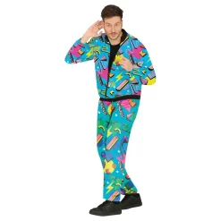 80-talls Blå Grilldress Kostyme