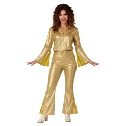 70-talls Disco Dame Gull Kostyme