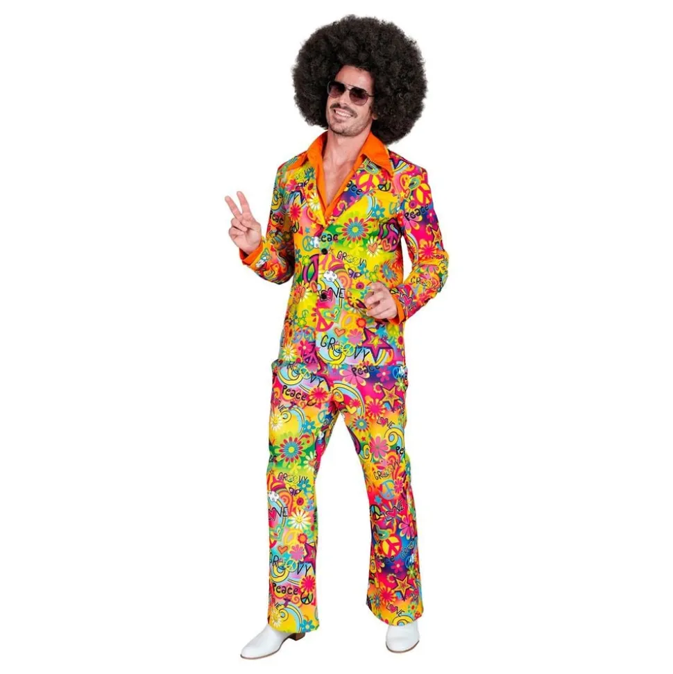 60-talls Flower Power Dress Kostyme