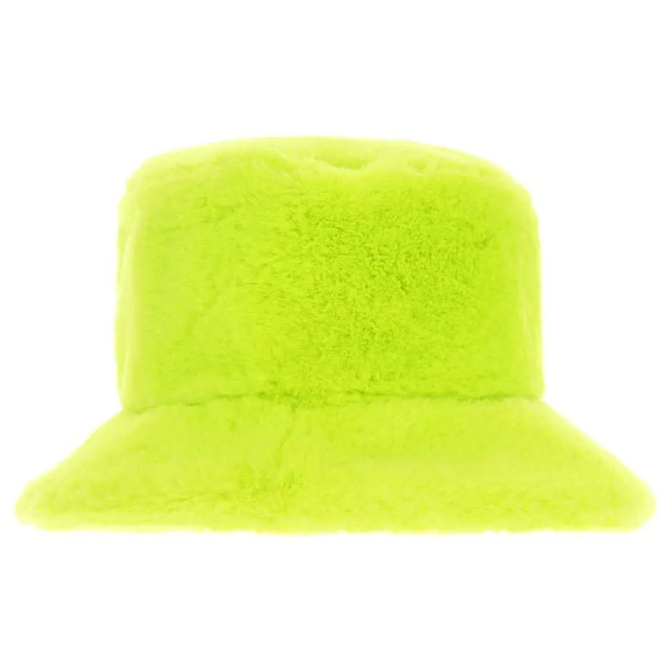 90-talls Fluffy Solhatt Grønn