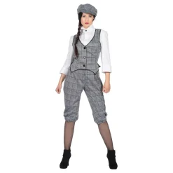 20-talls Gangster Dame Kostyme