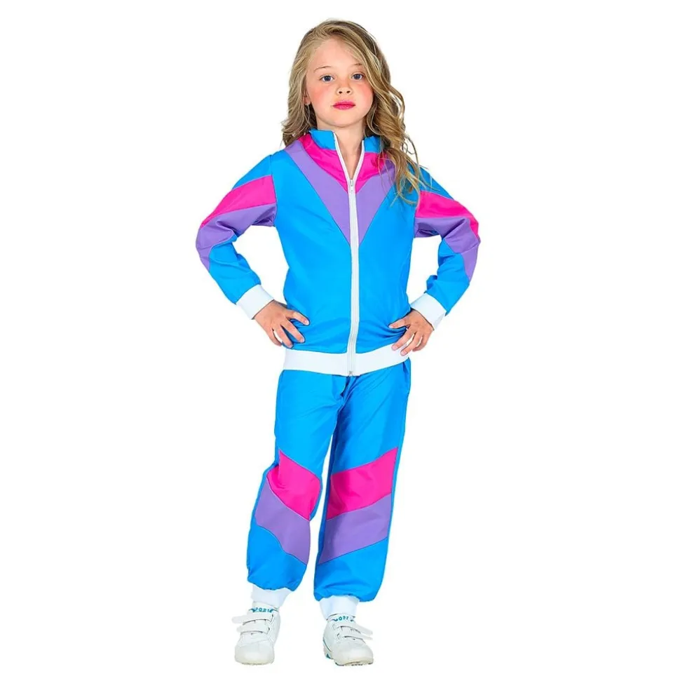 80-talls Grilldress Lyseblå Barn Kostyme