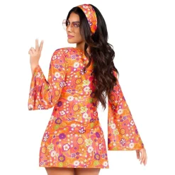 60-talls Hippie Deluxe Kostyme