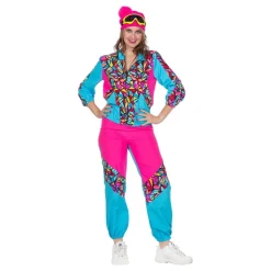 80-talls Neon Skidress Dame Kostyme
