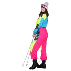 80-talls Neon Skidress Dame Kostyme