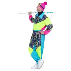 80-talls Neon Skidress Kostyme