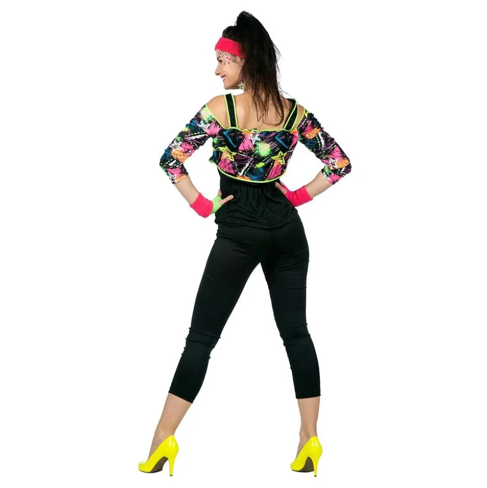 80-talls Retro Aerobics Jente Kostyme