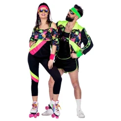 80-talls Retro Aerobics Jente Kostyme