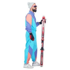 80-talls Retro Skidress Herre Kostyme
