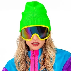 80-talls Skibriller Neongul