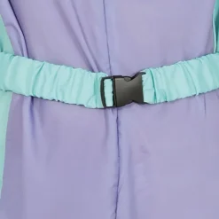 80-talls Skidress Lilla/Blå Dame Kostyme