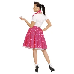 50-talls Skjørt Rosa Kostyme