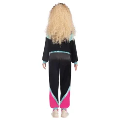 80-talls Svart Grilldress Kostyme